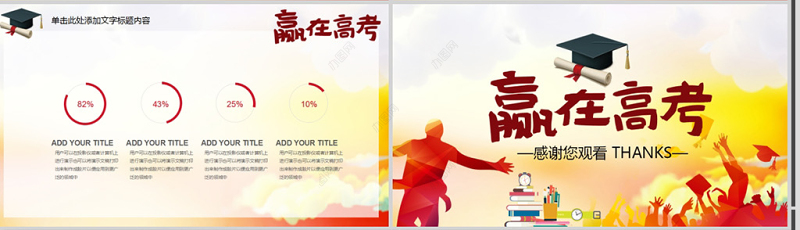 赢在高考加油冲刺激励誓师大会PPT