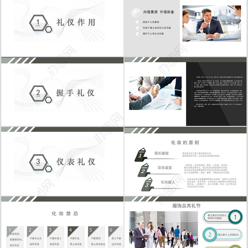 全面企业商务礼仪培训