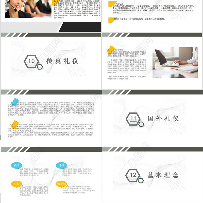 全面企业商务礼仪培训