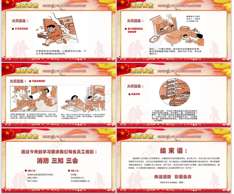 消防安全图片知识培训讲座ppt