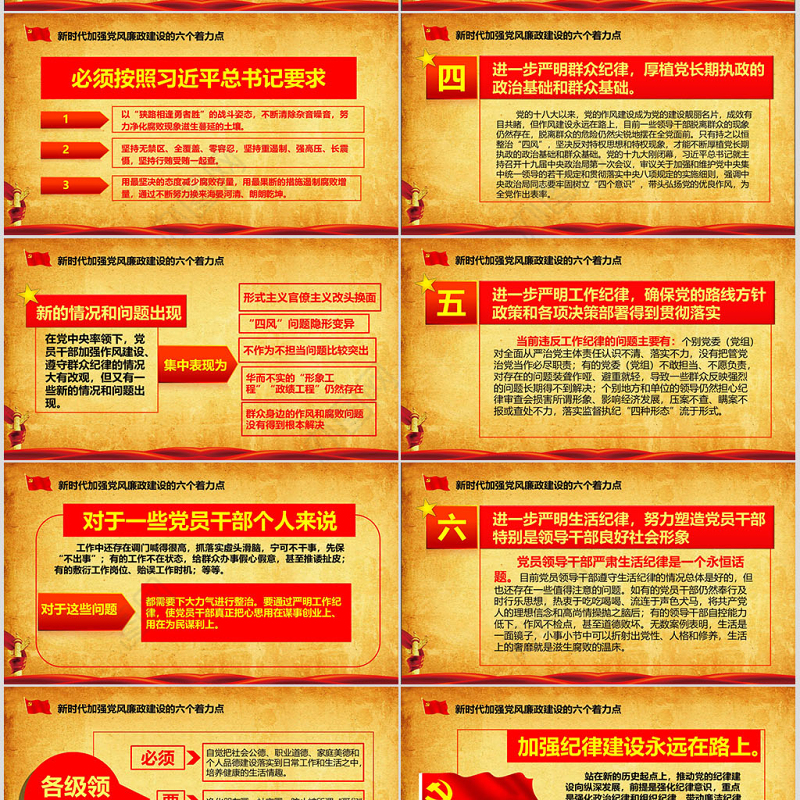 新时代党风廉政建设PPT-含讲稿