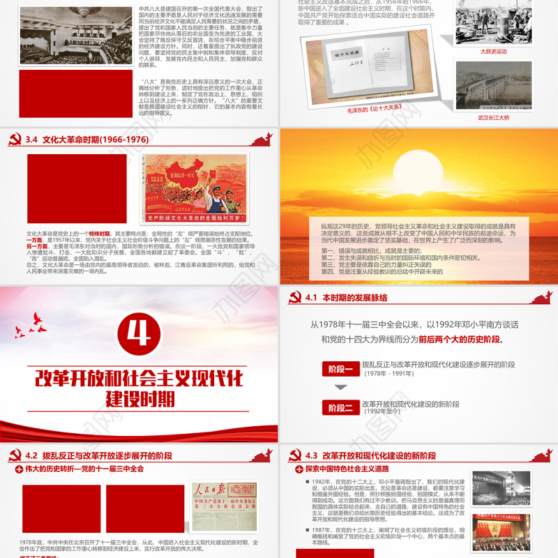 中国共产党中共党史党支部党课学习PPT