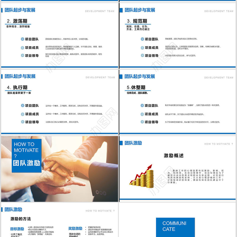 框架完整团队文化团队管理团队建设PPT