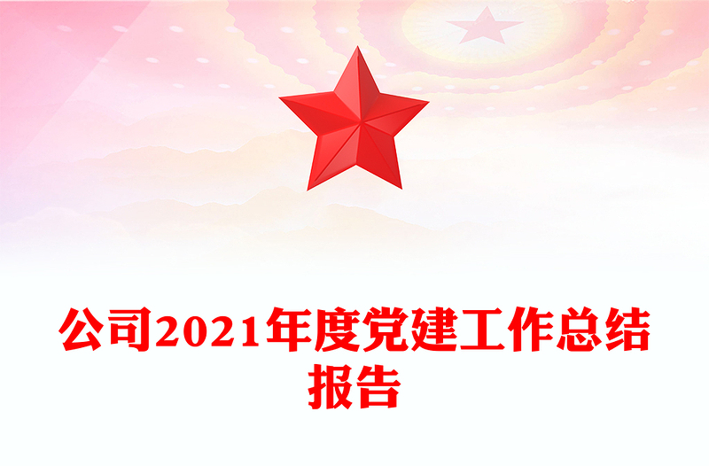 公司2021年度党建工作总结报告