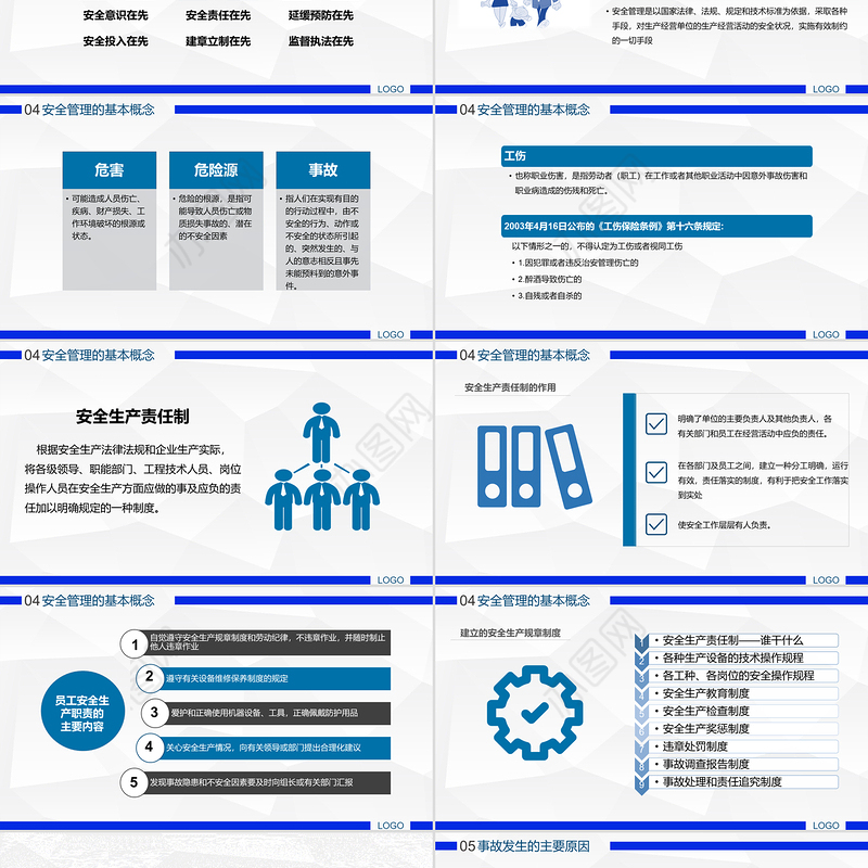 2025年工厂车间企业安全生产管理培训PPT全国安全生产月通用课件模板