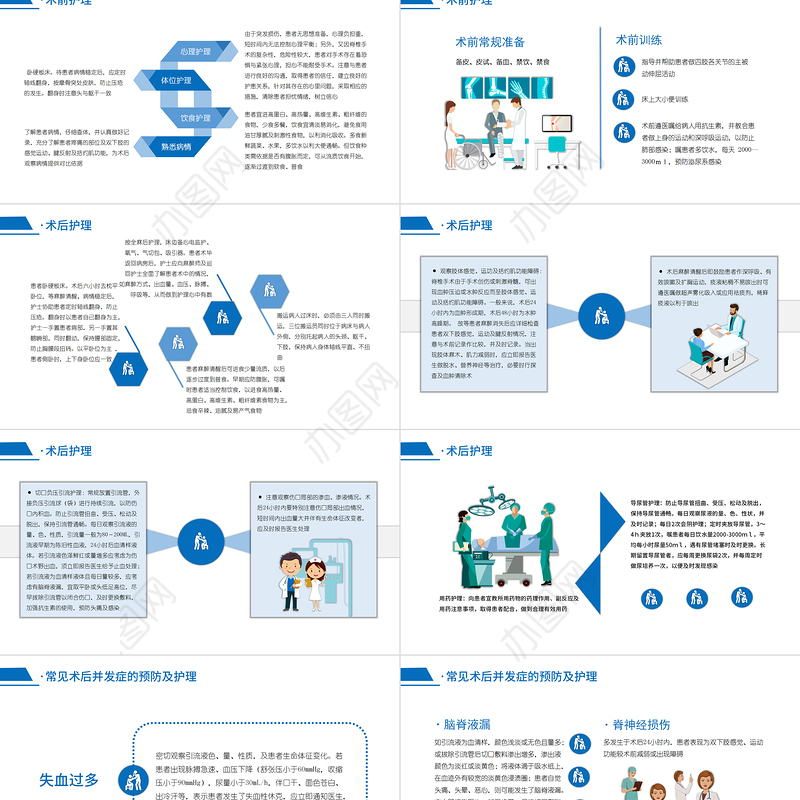 2022腰椎骨折PPT简约商务风医疗教学疾病医理类通用PPT模板下载