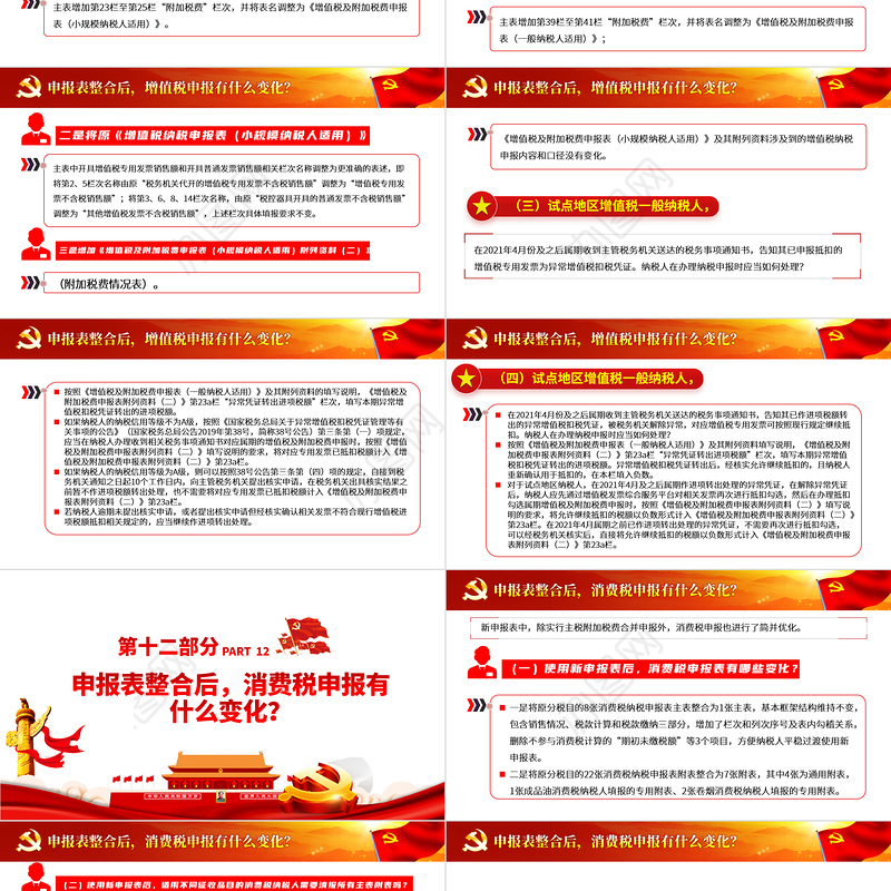 2021税务总局关于简并税费申报有关事项的公告PPT