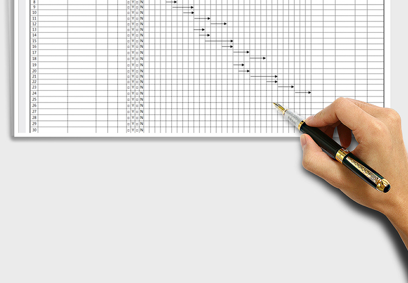 2022年月度工作计划推进表免费下载