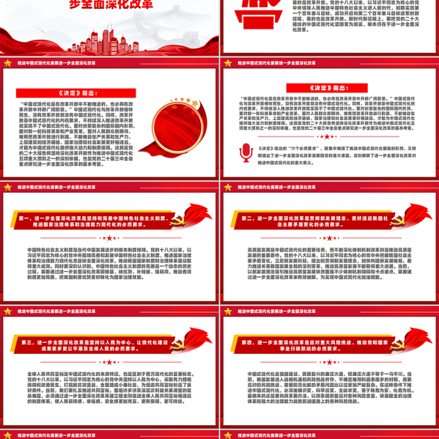 2024紧紧围绕推进中国式现代化进一步全面深化改革PPT下载