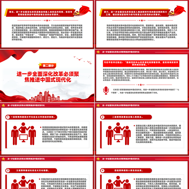 2024紧紧围绕推进中国式现代化进一步全面深化改革PPT下载