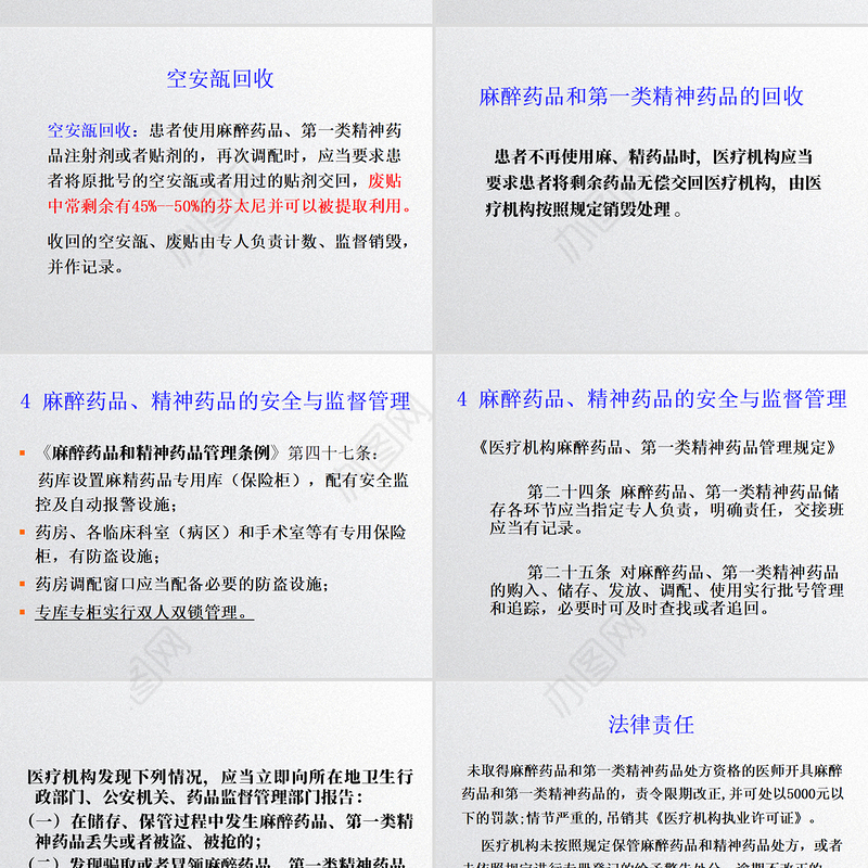 大学课件麻醉药ppt