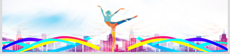 原创精美芭蕾舞蹈大赛动态PPT模板-版权可商用