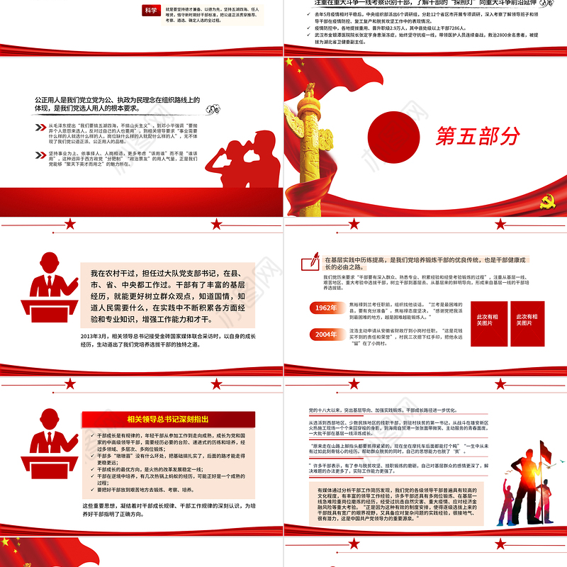 2021中国共产党选人用人制度特色PPT专题党课课件