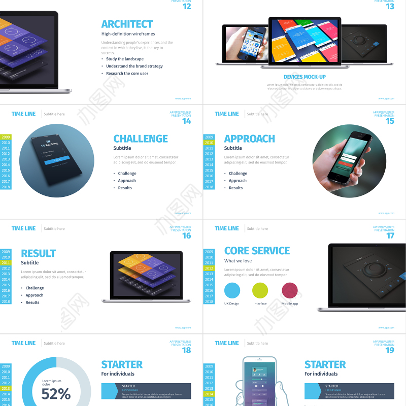 APP界面设计产品展示