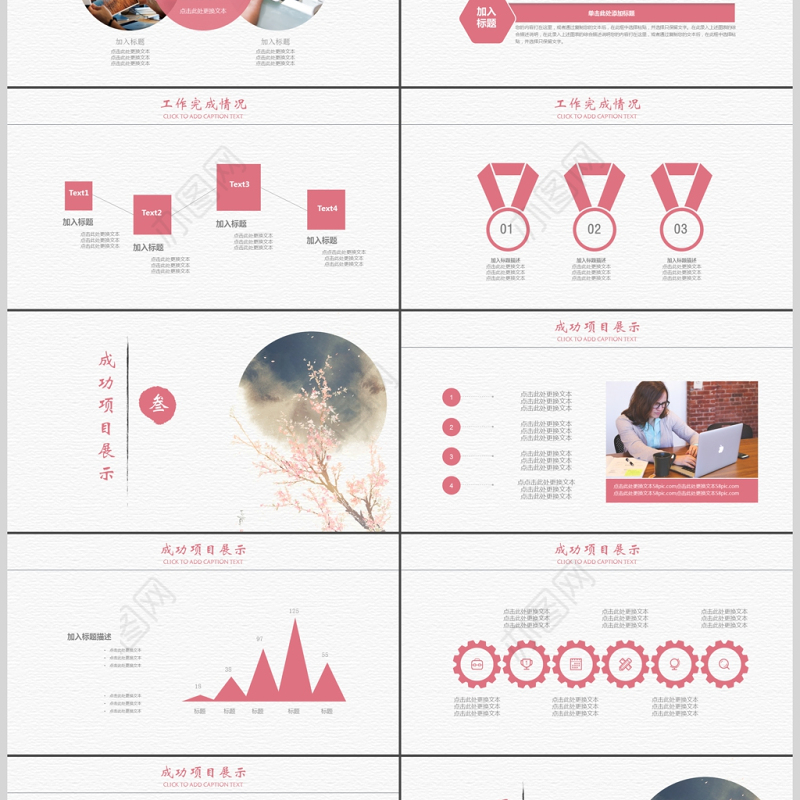 2019复古风商业计划PPT模版