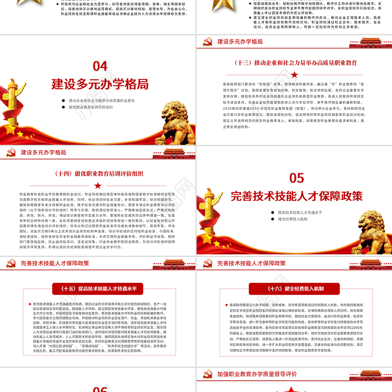 国家职业教育改革实施方案PPT
