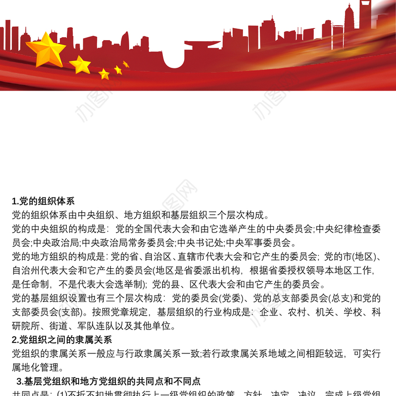 党支部机构设置及岗位职责三篇最新