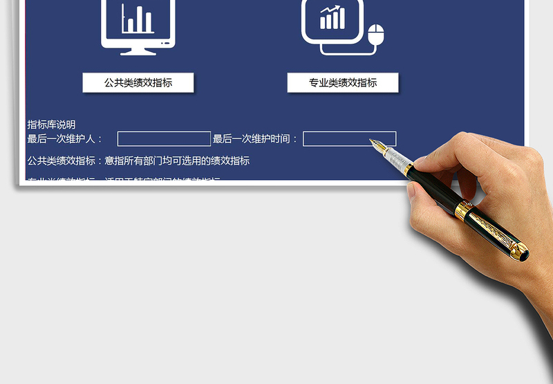 2021年公司绩效指标库系统