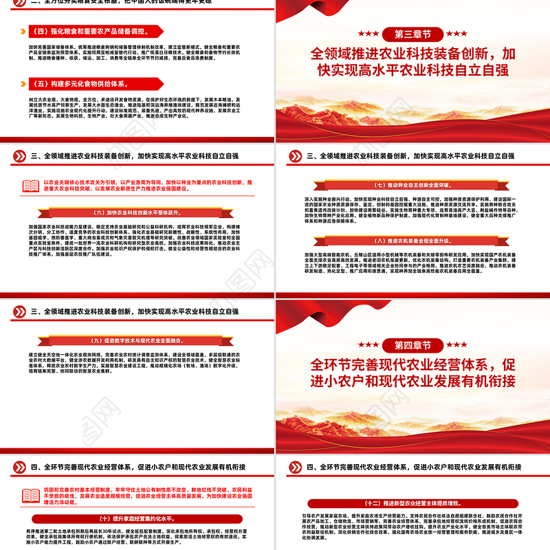 《加快建设农业强国规划（2024－2035年）》PPT课件下载