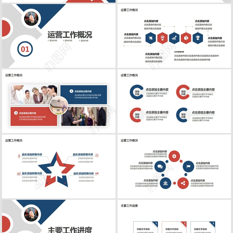 商务运营工作总结计划PPT