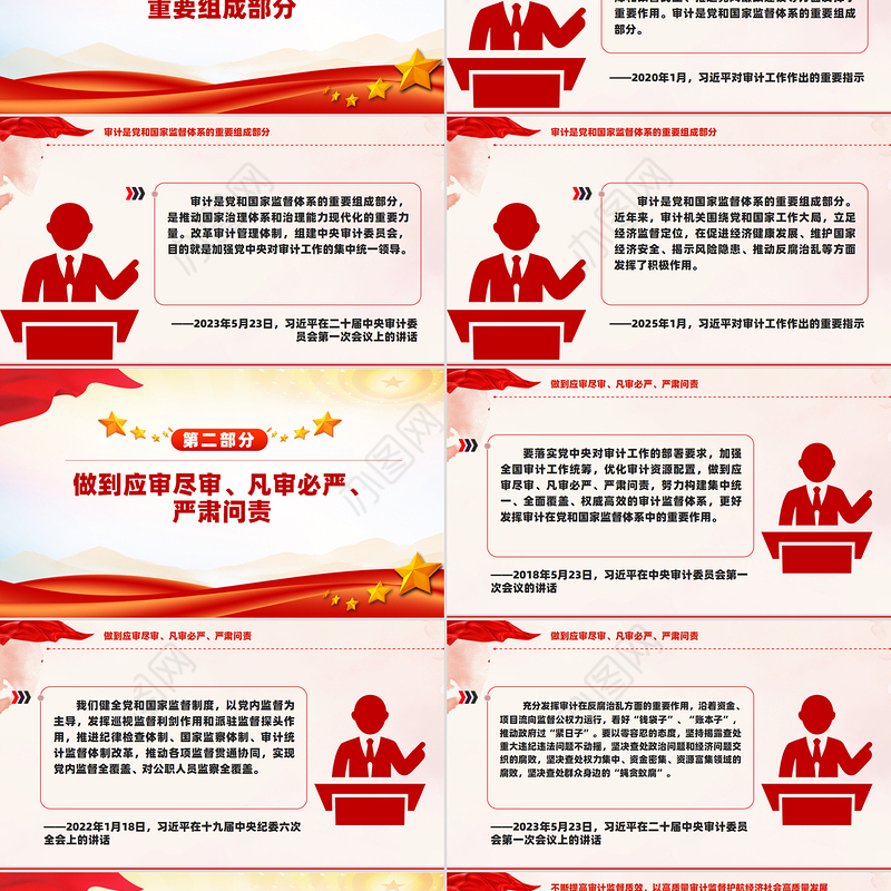 以高质量审计监督护航经济社会高质量发展PPT课件下载