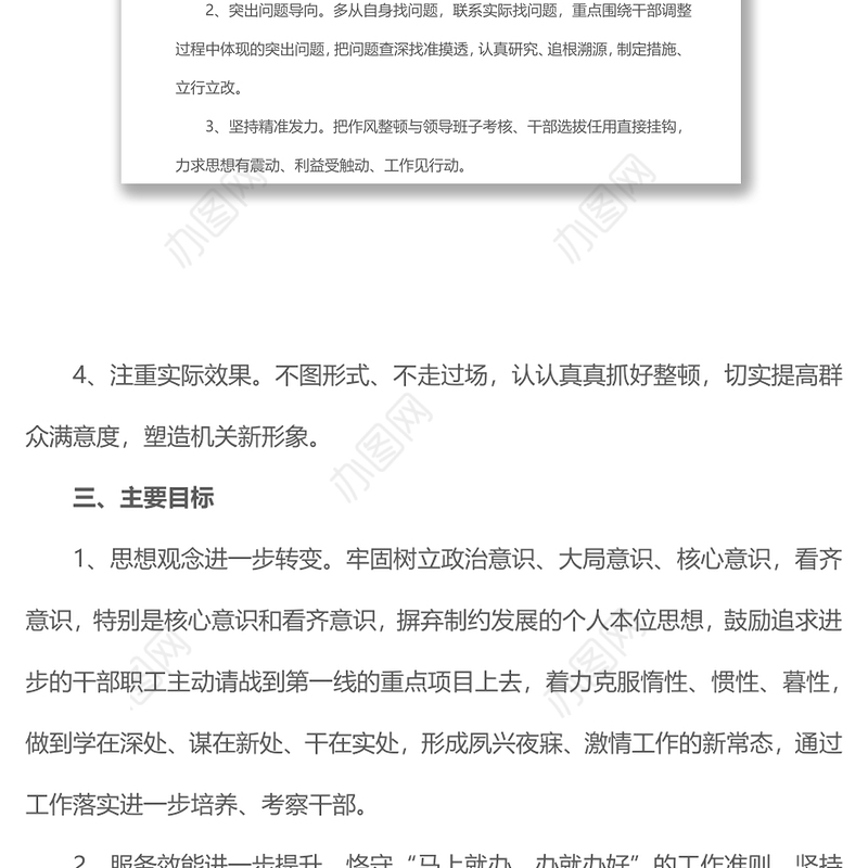 2021某市政局关于开展党员干部作风纪律整顿专项活动的实施方案