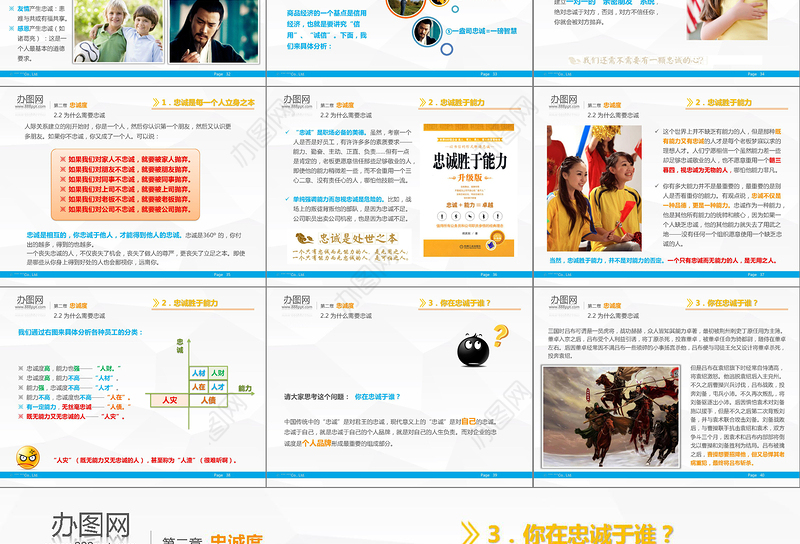 团队精神报告ppt模板