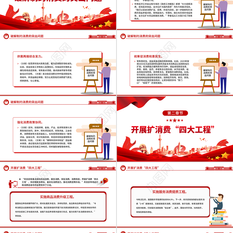 一文解读《提振消费专项行动方案》PPT课件下载