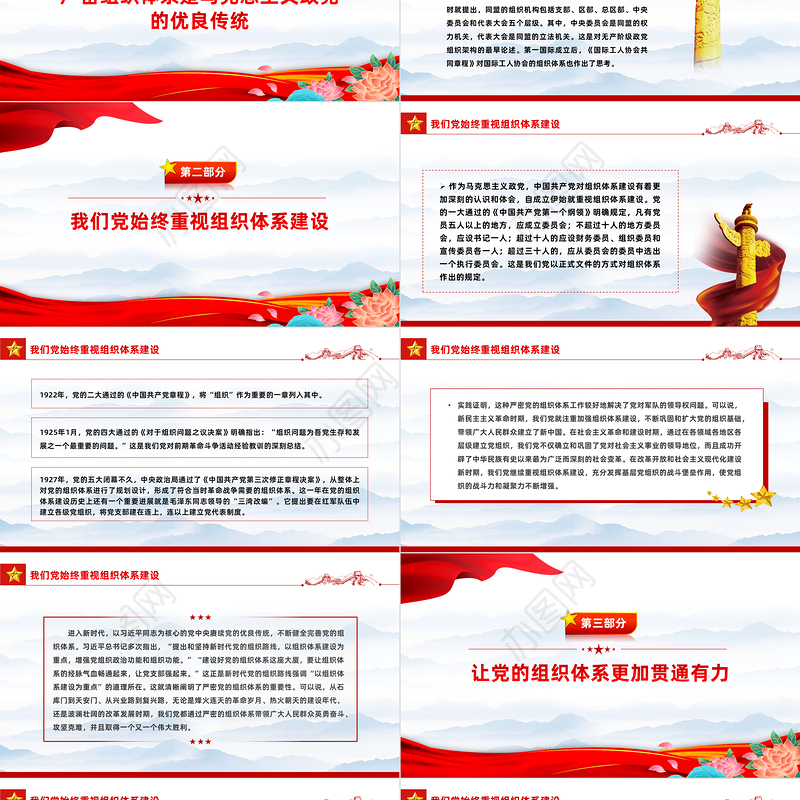 完善上下贯通执行有力的组织体系PPT深入学习关于党的建设的重要思想课件