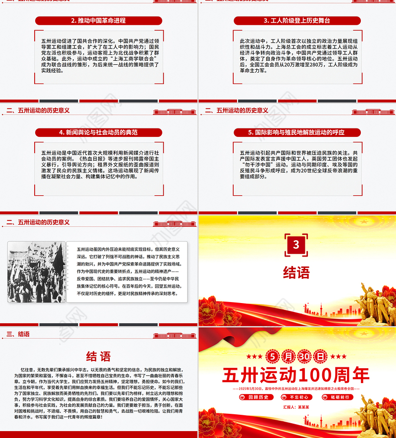 1925-2025纪念五卅运动爆发100周年PPT赓续红色血脉汲取奋进力量课件