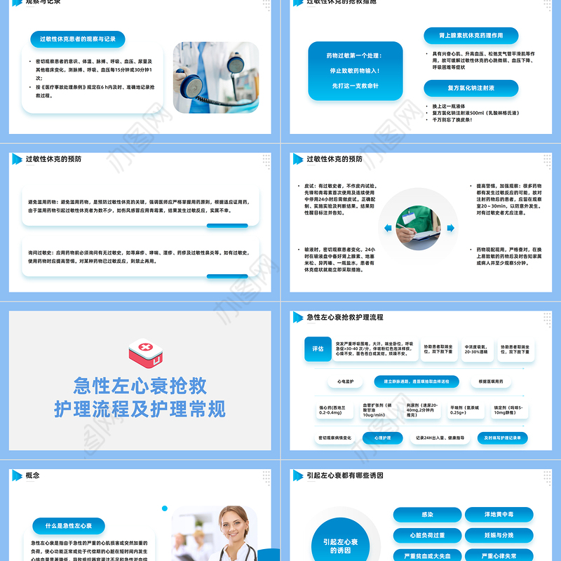 2023危重患者抢救流程与护理PPT简约风危重患者抢救流程培训课件模板下载