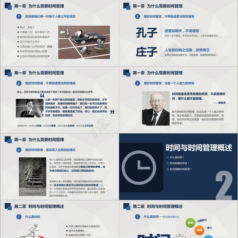 2018简约时间管理培训PPT