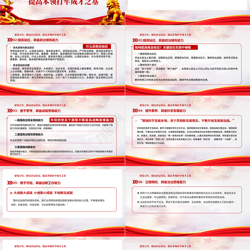 2021风雨苍黄百年路高歌奋进新时代PPT庆祝建党100周年专题党史学习教育专题辅导党课PPT模板