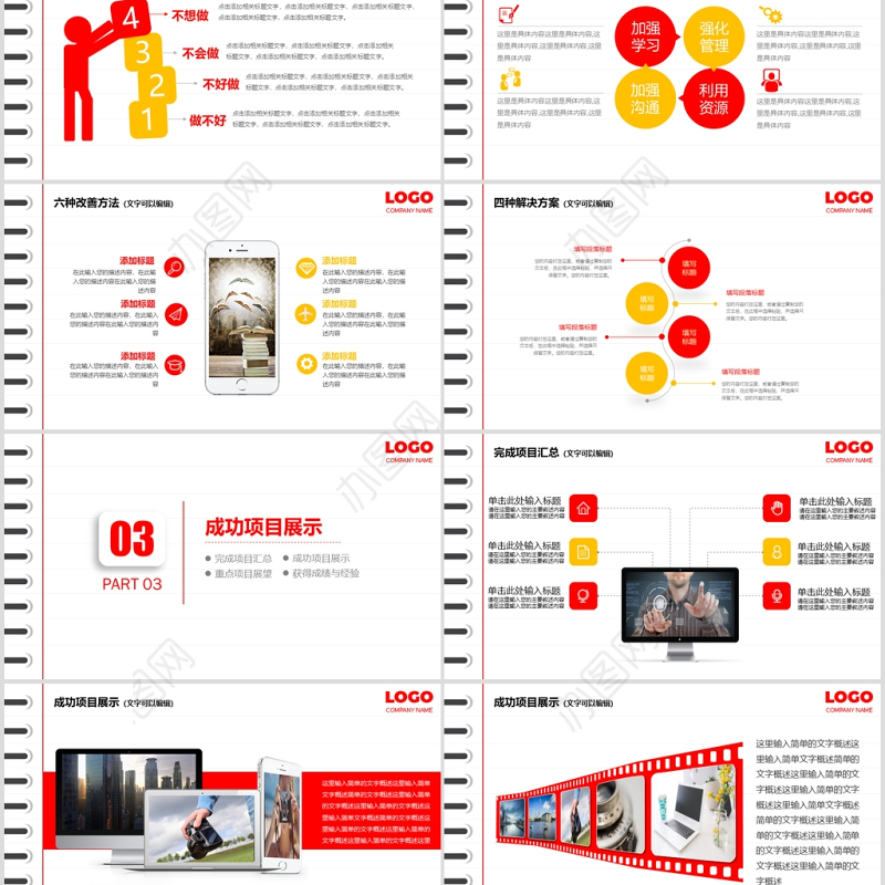 采购部工作总结计划PPT模板