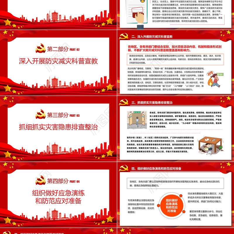 关于做好2024年全国防灾减灾日有关工作的通知PPT课件下载