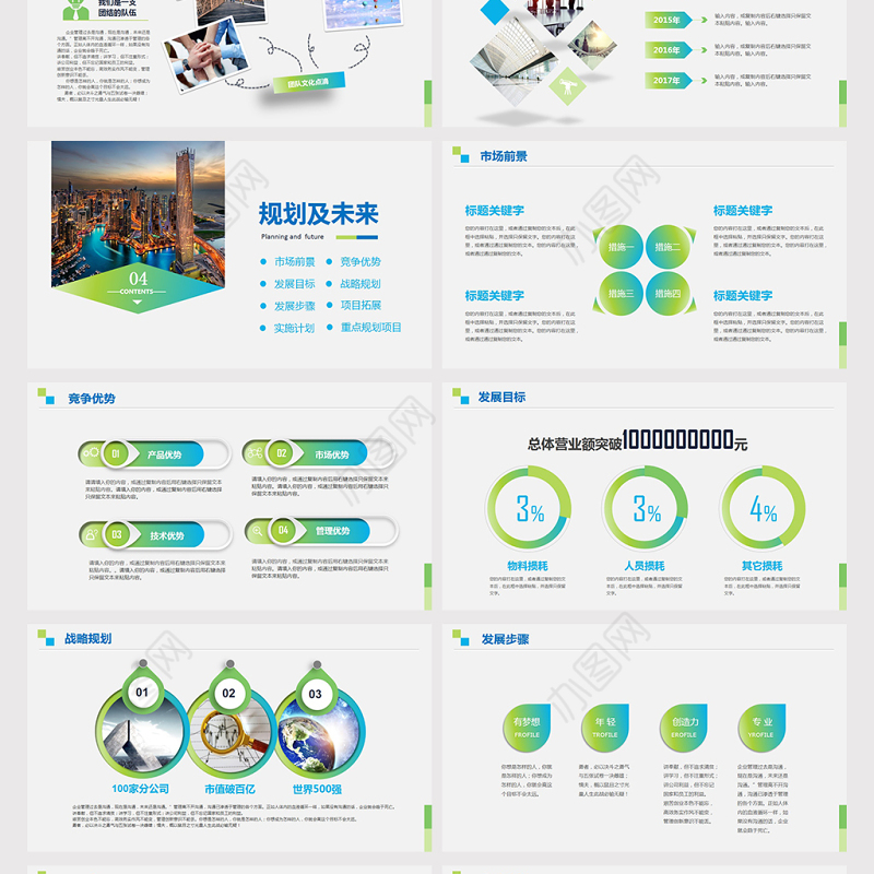 微粒体公司简介产品介绍企业宣传PPT模板