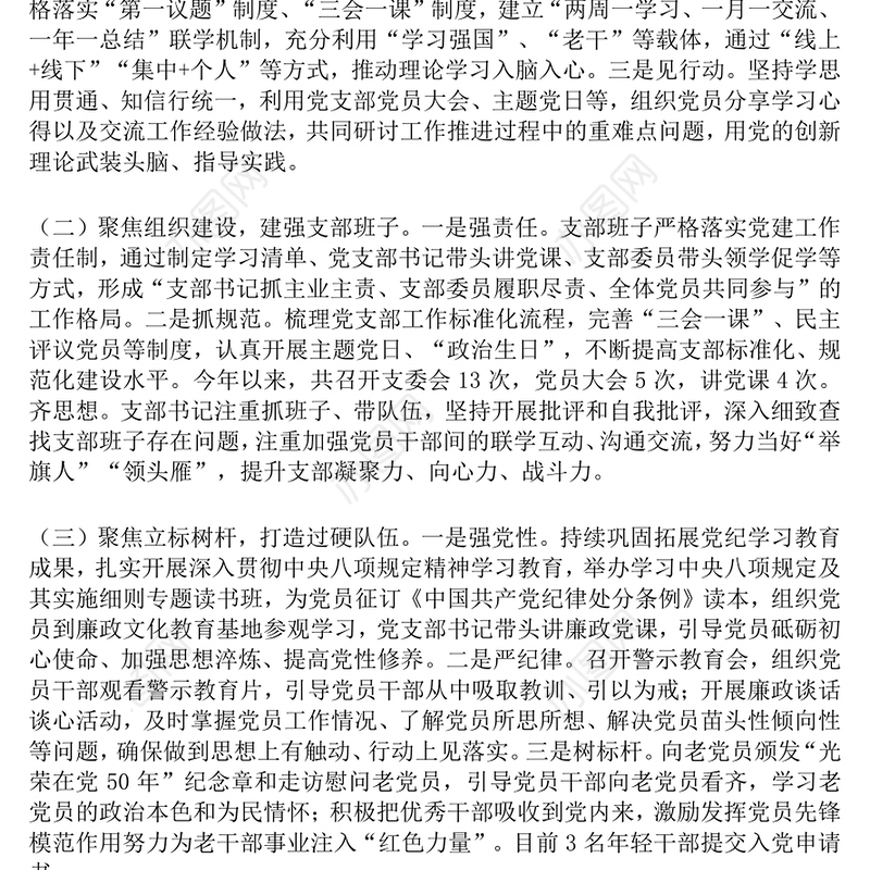 精美简洁某局党组上半年党建工作总结PPT模板(讲稿)