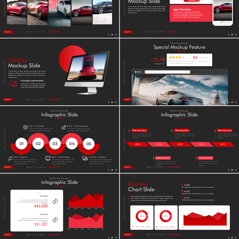 2018全新高端新能源汽车特斯拉tesla商业计划书PPT