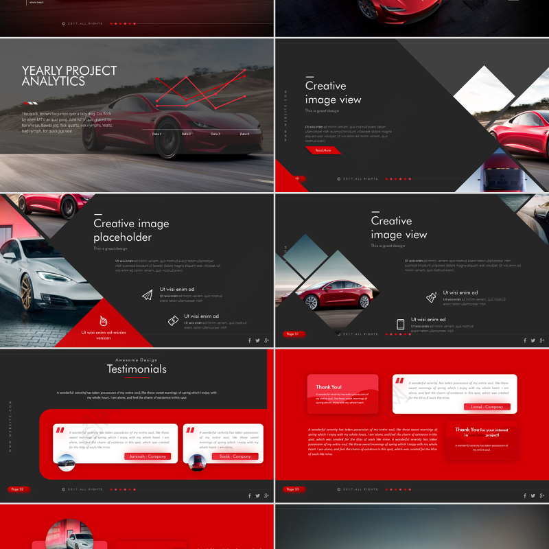 2018全新高端新能源汽车特斯拉tesla商业计划书PPT