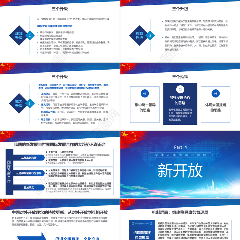 构建人类命运共同体大国担当PPT