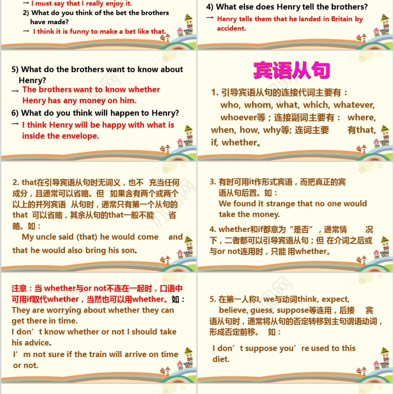 2018黄色简约人教课标高一英语必修3U3PPT模板