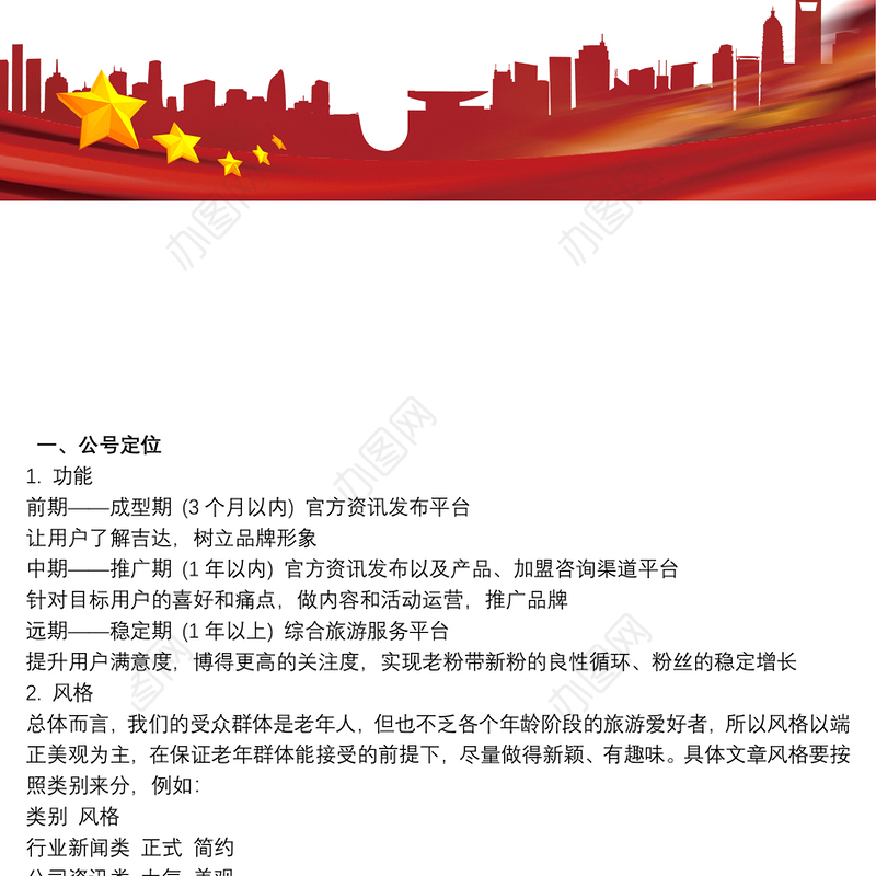 微信公众号运营 微信公众号运营方案