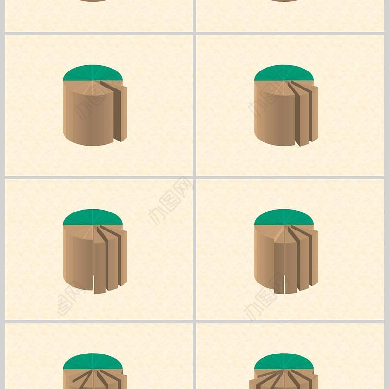  九年义务教育六年制小学数学课件第十二册圆柱的体积PPT模板