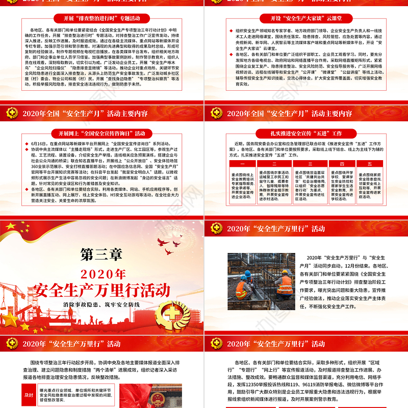 2020年安全生产月企业宣教PPT