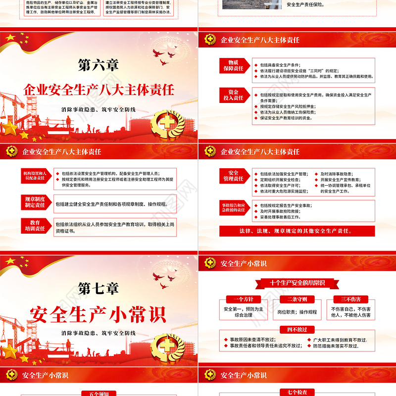 2020年安全生产月企业宣教PPT