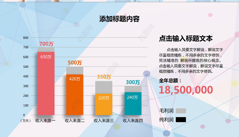 100P商务数据图表大全PPT模板