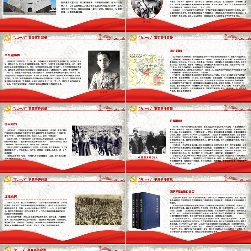 2021九一八事变90周年纪念日PPT红色铭记历史勿忘国耻珍爱和平爱国主义教育党课课件
