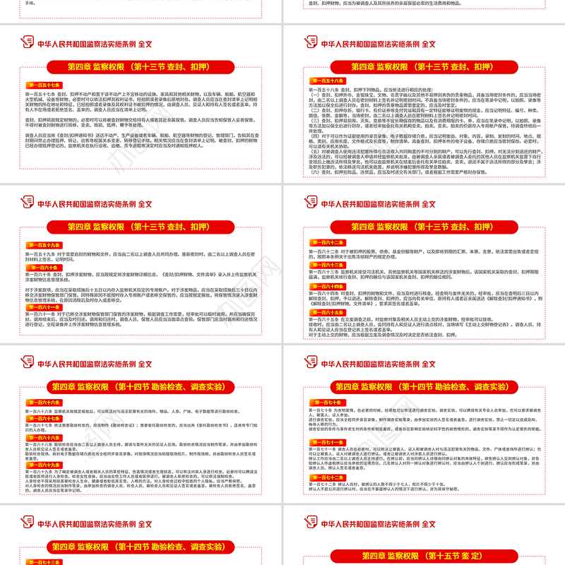 《中华人民共和国监察法实施条例》PPT2025法律法规专题课件
