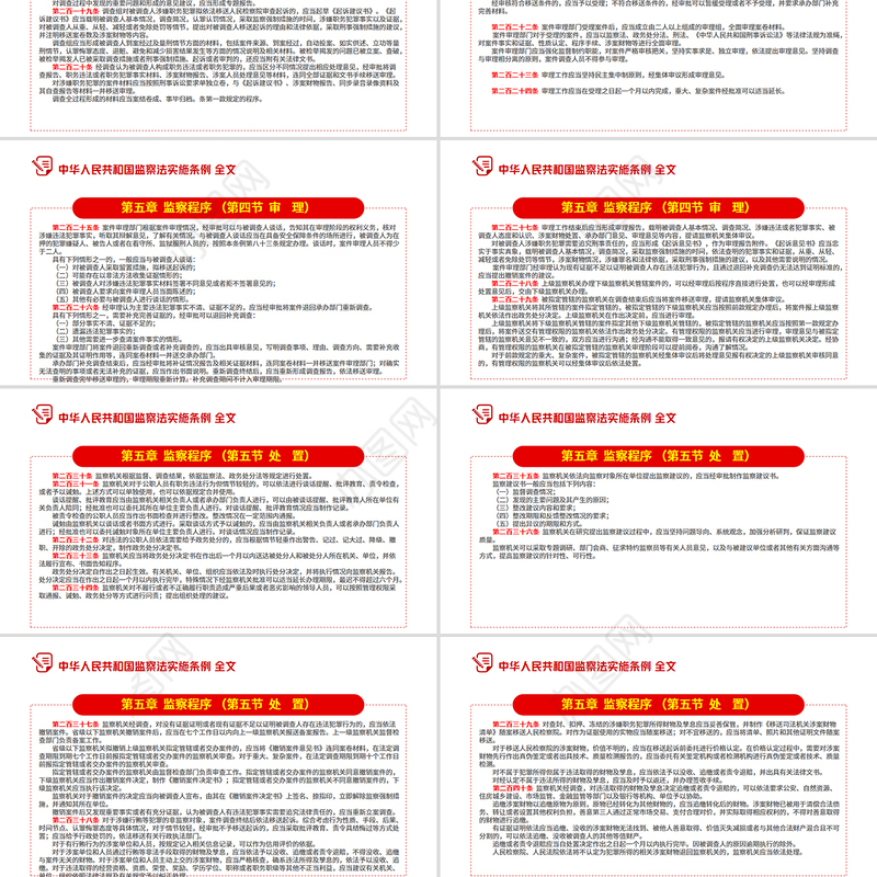 《中华人民共和国监察法实施条例》PPT2025法律法规专题课件