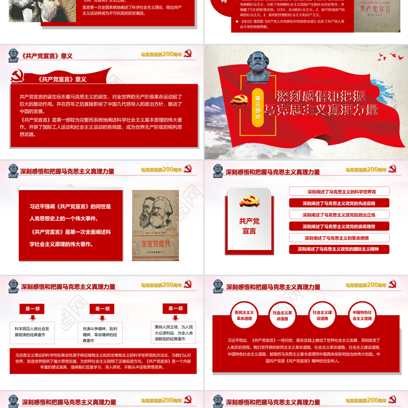 克思诞辰200周年重温共产党宣言PPT